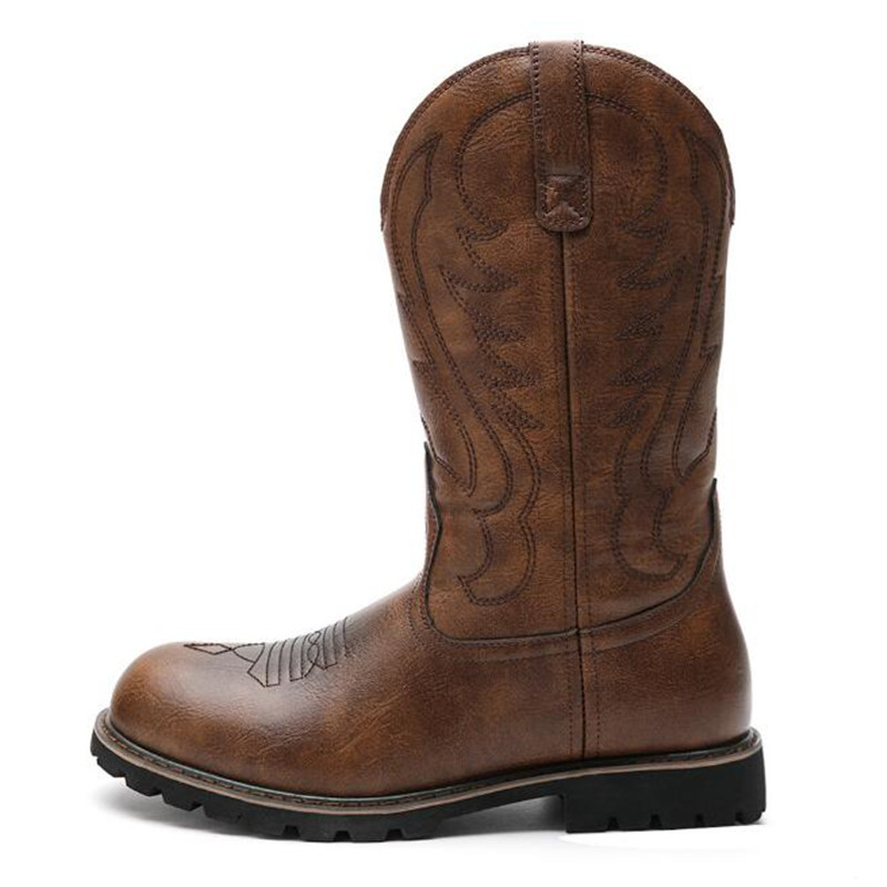 Vintage Fashion Designer - Bottes de cowboy à enfiler pour