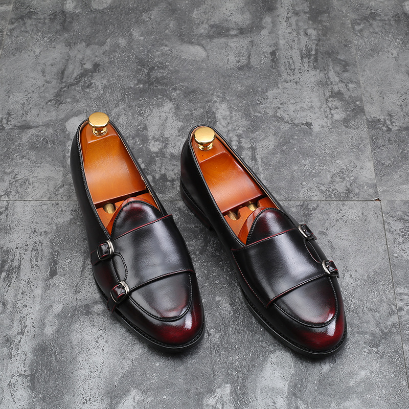 Vintage Fashion Rome - Chaussures décontractées en cuir vintage pour