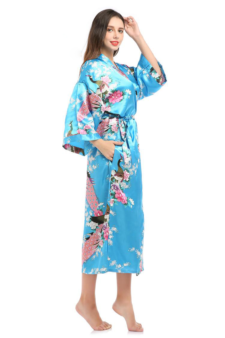 Vintage Fashion In Tokyo - TakFashion-Robe de paon florale pour femme,