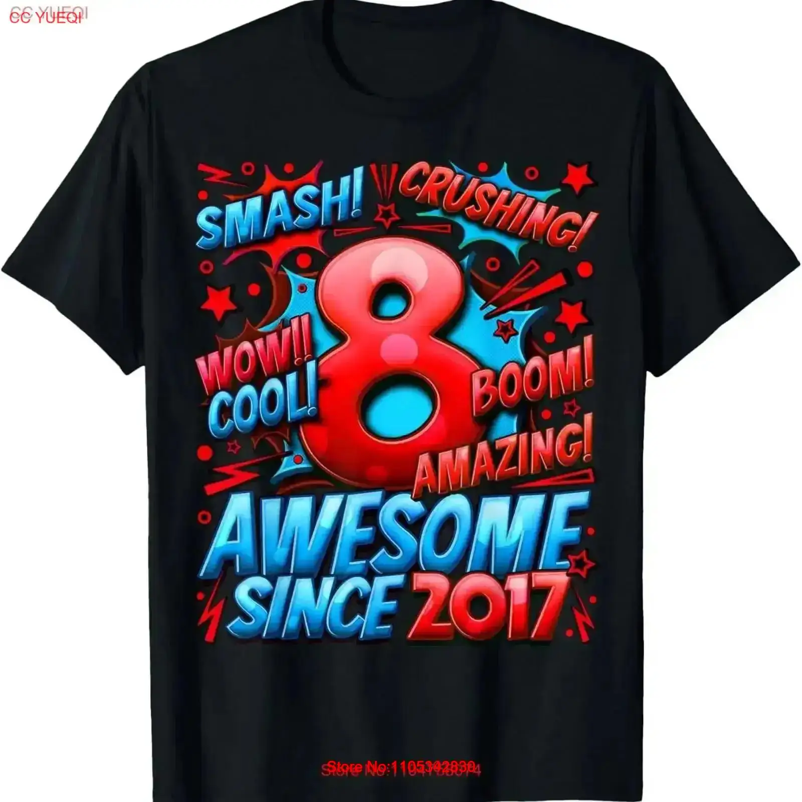 Vintage Fashion Years - T-shirt pour garçons de 8 ans,