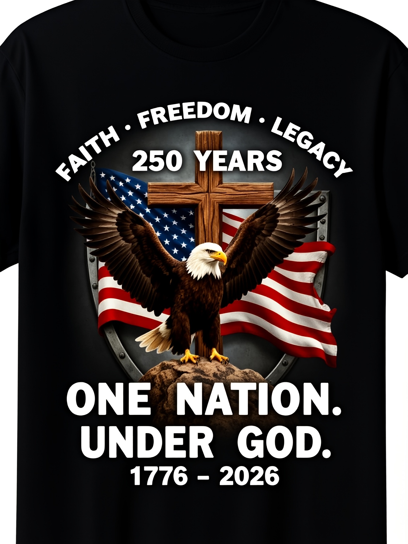 Vintage Fashion History - T-shirt du 250e anniversaire des États-Unis