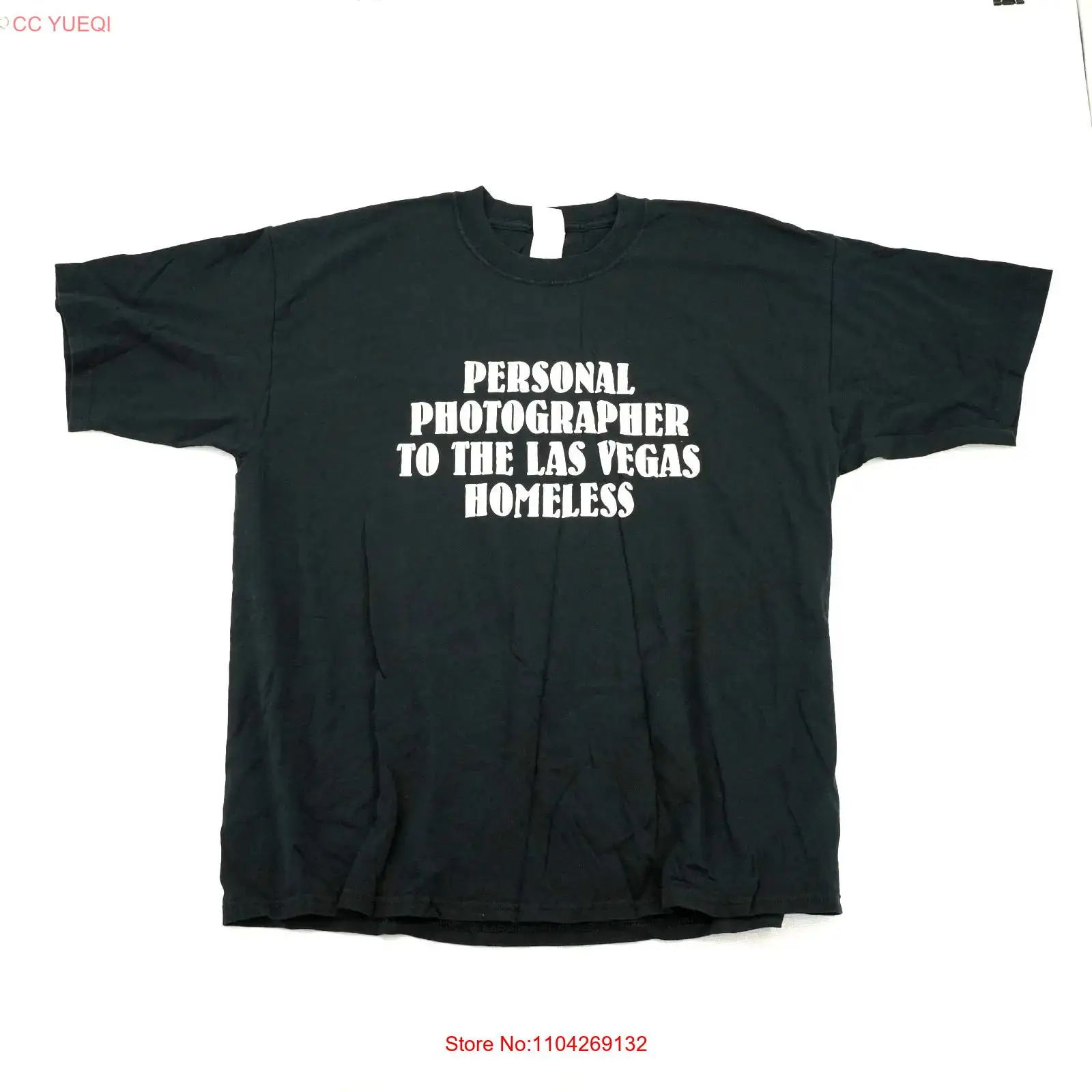 Vintage Fashion Photographers - T-shirt noir « Personal Photographer to