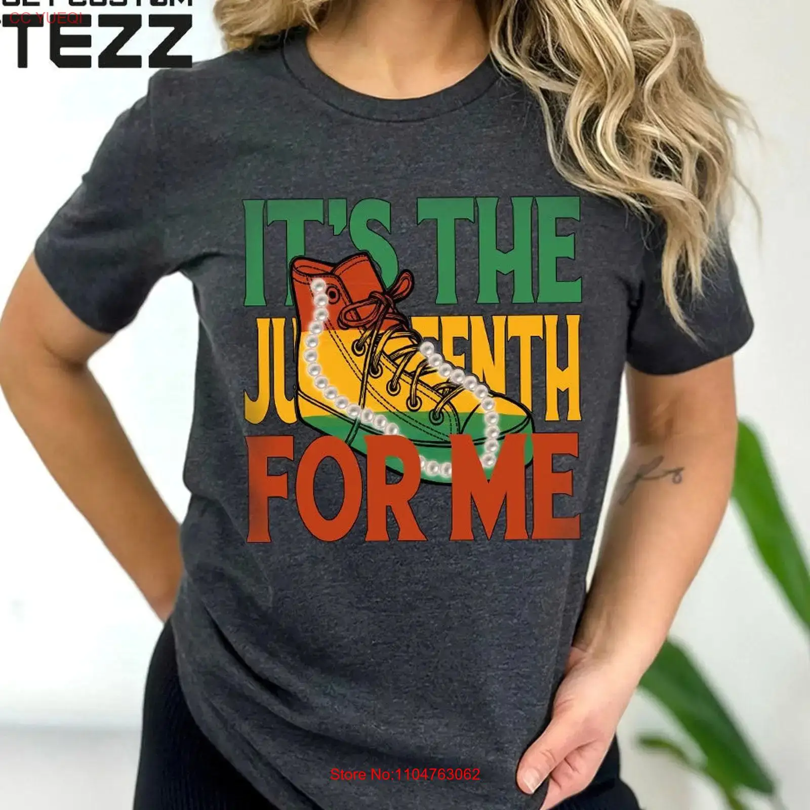 Vintage Fashion History - T-shirts Juneteenth, T-shirt du Mois de