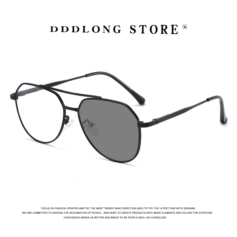 Vintage Fashion Glasses - DDDLONG rétro Punk mode pilote lunettes