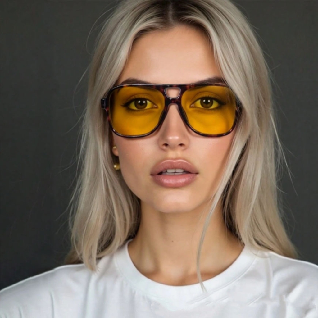 Vintage Fashion Glasses - Nouvelles lunettes de soleil aviateur vintage