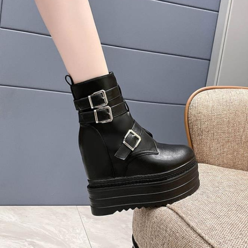 Vintage Fashion Rome - Chaussures de moto en PU pour