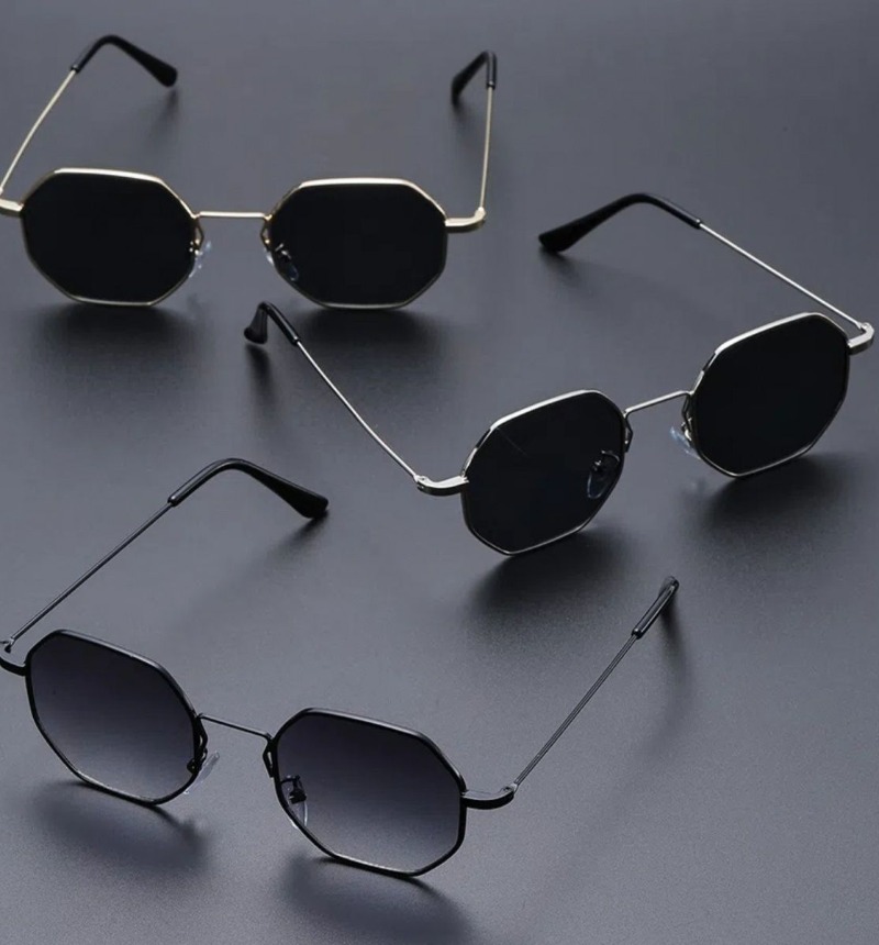 Vintage Fashion Glasses - Lunettes de soleil carrées sexy pour
