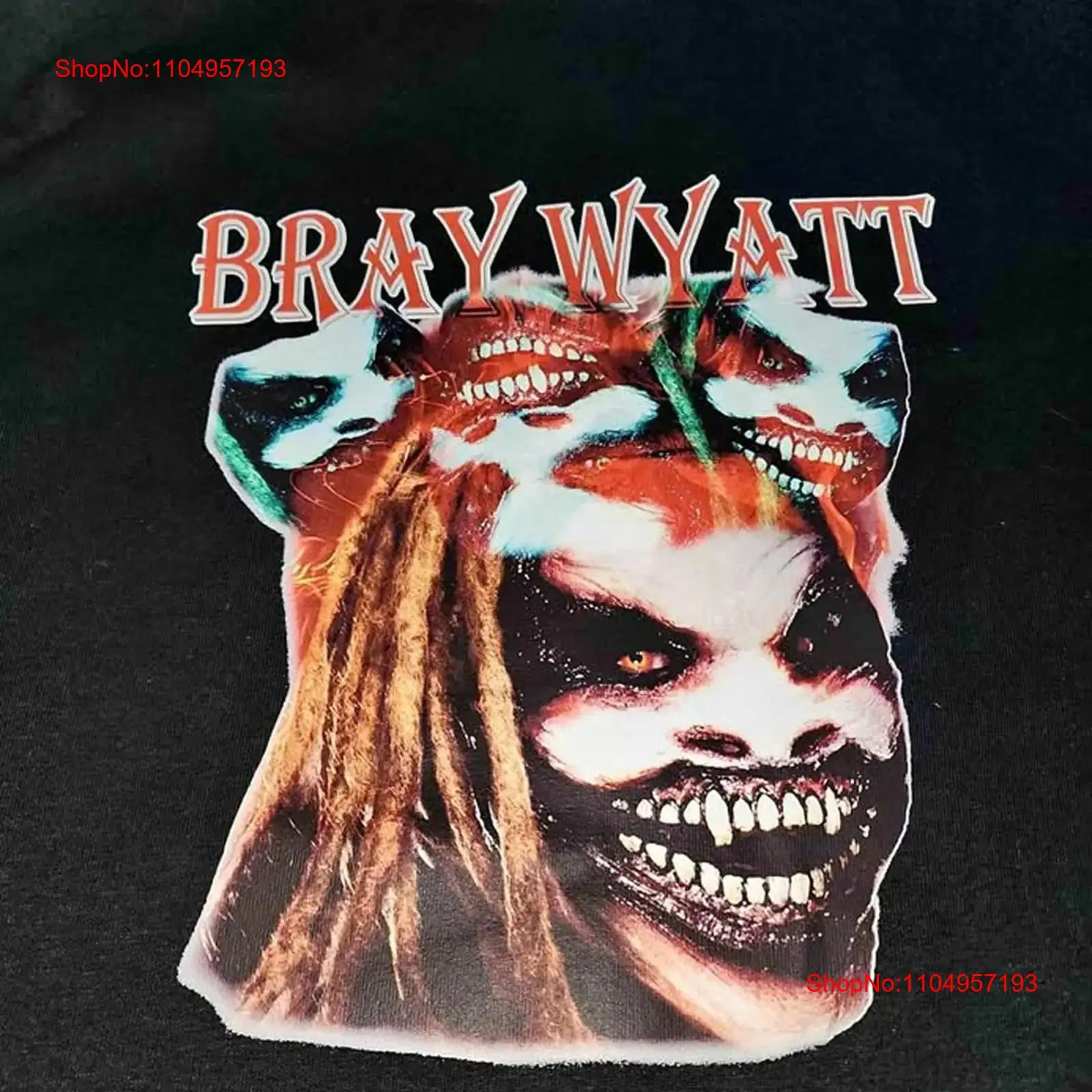 Vintage Fashion Collage - Bray Wyatt collage noir t-shirt toutes
