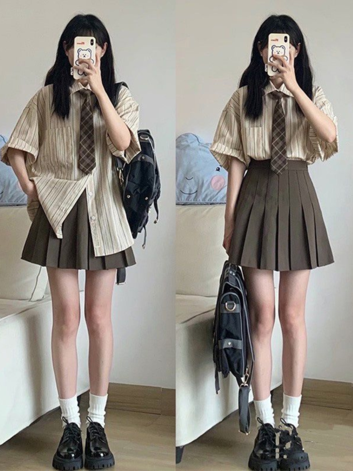Vintage Fashion Years - Chemise rayée chic pour femme, style