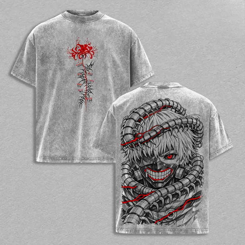 Vintage Fashion In Tokyo - T-shirt rétro Manga Kaneki Ken Tokyo