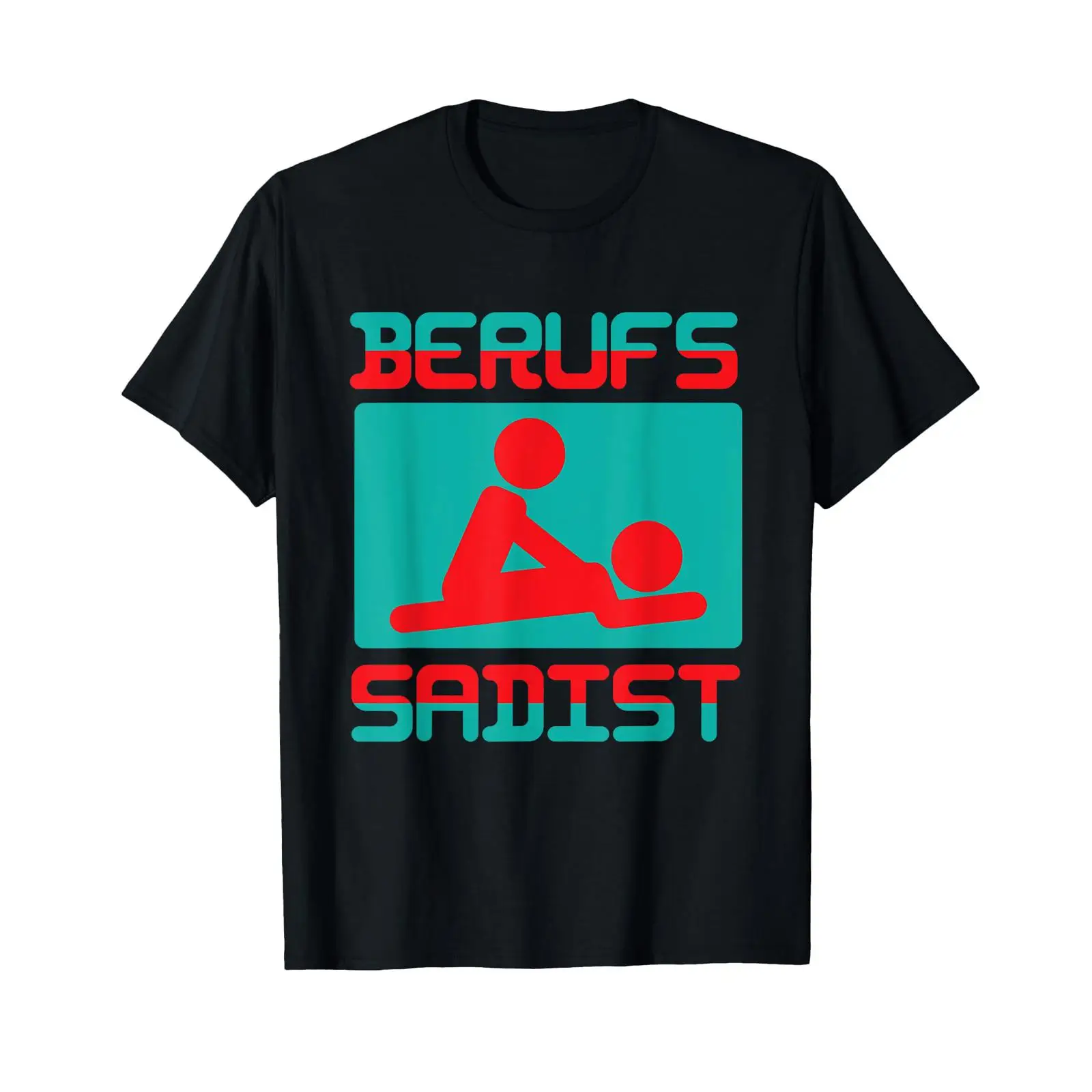Vintage Fashion Jobs - T-shirt vintage délavé unisexe pour masseur,