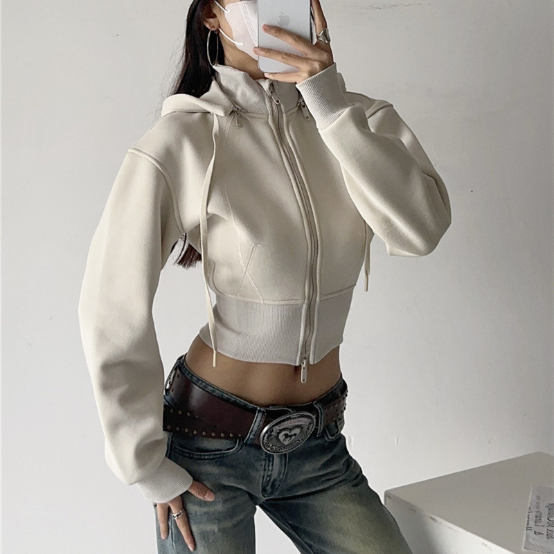 Sweat-shirts à capuche courts  - Vintage Fashion Drawings avis et prix