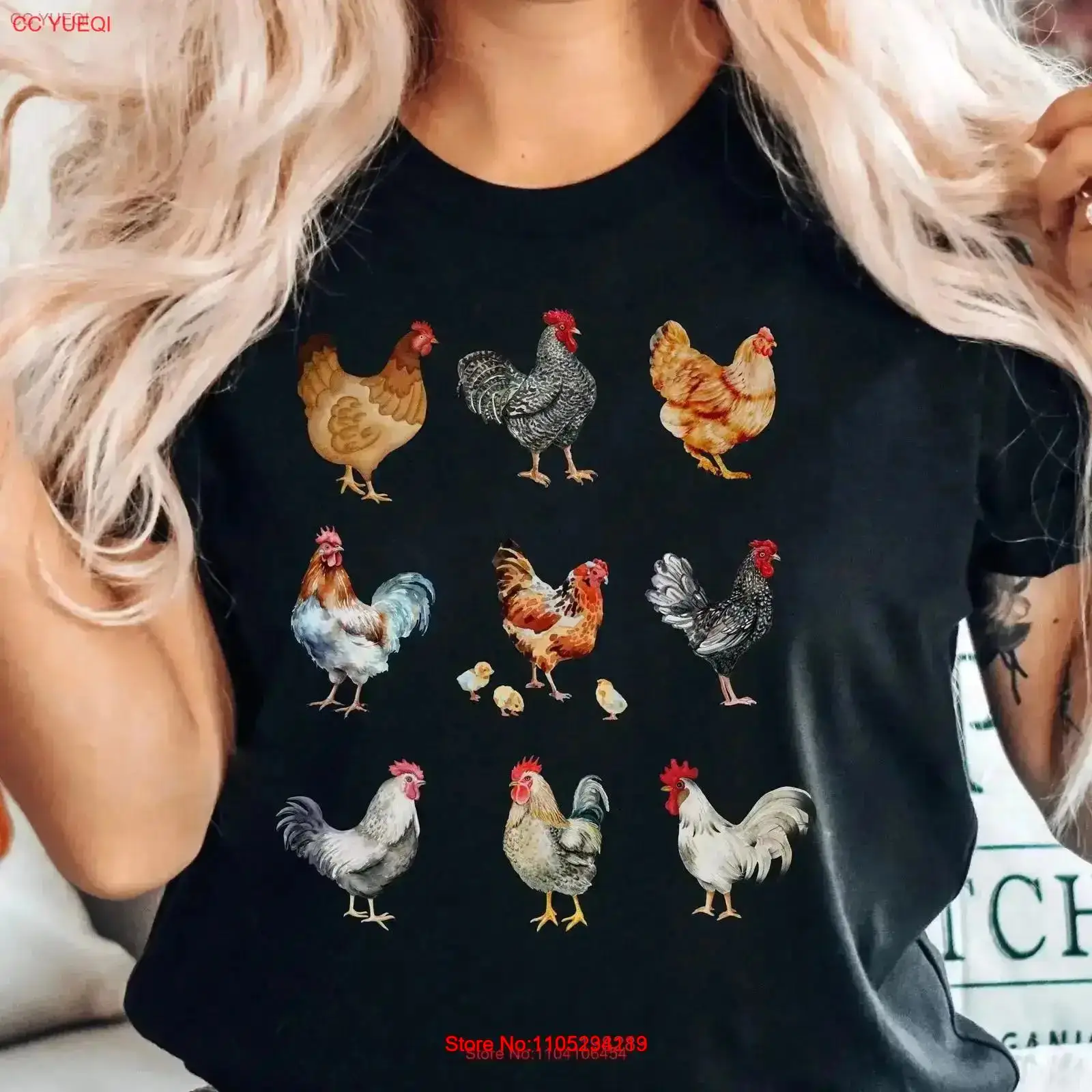 Poulet Collage t-shirt ferme a - Vintage Fashion Collage avis et prix