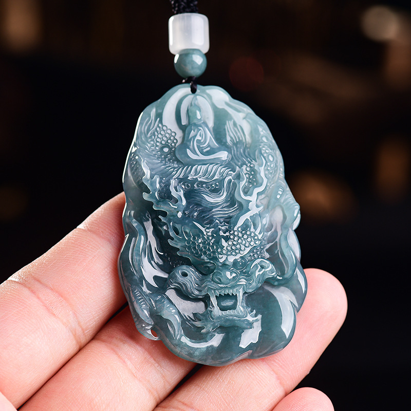 Collier pendentif Dragon en ja - Vintage Fashion Designer avis et prix