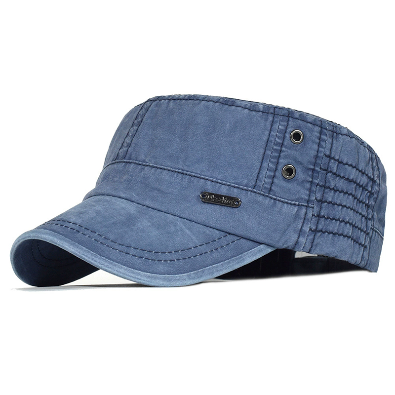 Chapeau plat unisexe en coton  - Vintage Fashion Hats avis et prix