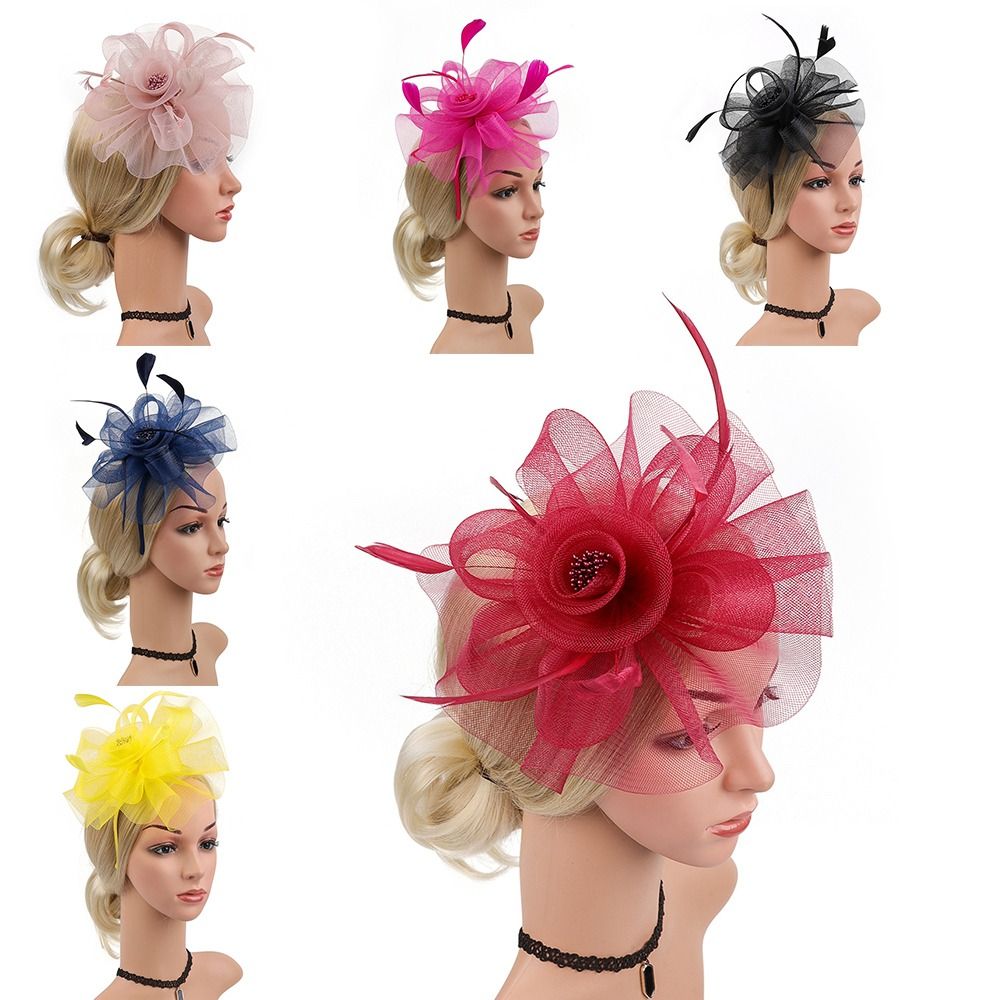 Fascinateur de ruban de plumes - Vintage Fashion Hats avis et prix
