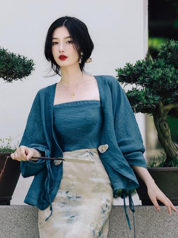 Ensemble jupe et cardigan ouve - Vintage Fashion Years avis et prix