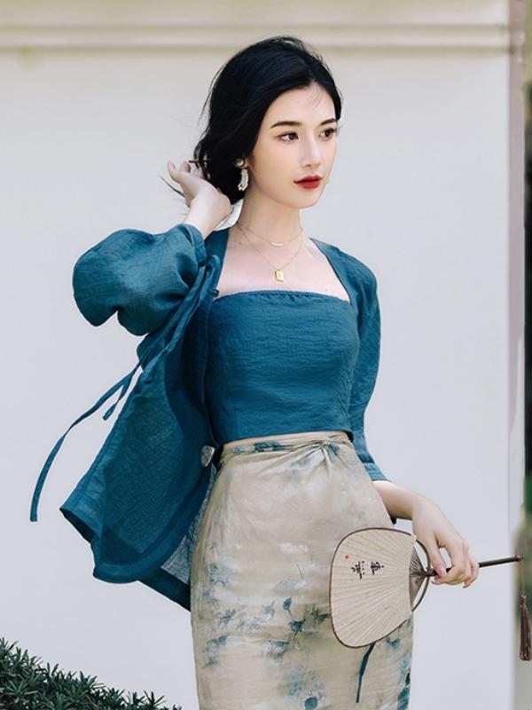 Ensemble jupe et cardigan ouve - Vintage Fashion Years avis et prix