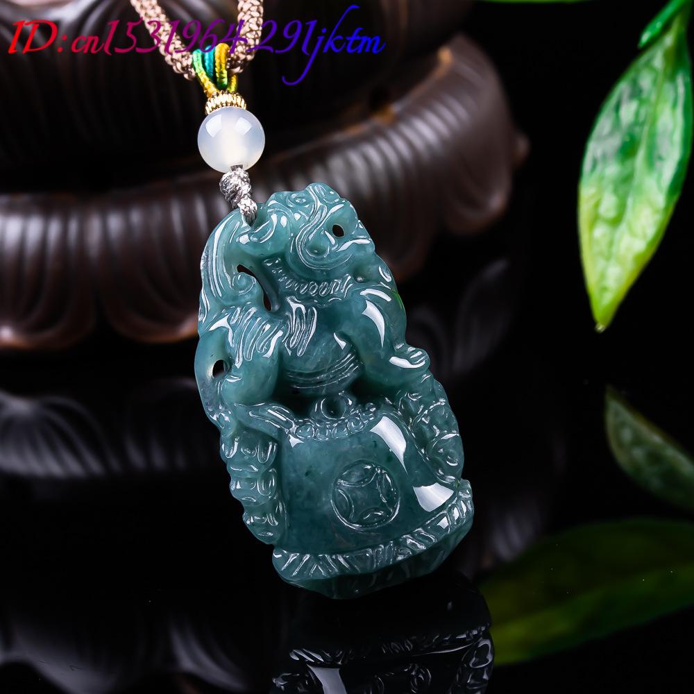 Pendentif Pixiu en jadéite bir - Vintage Fashion Designer avis et prix