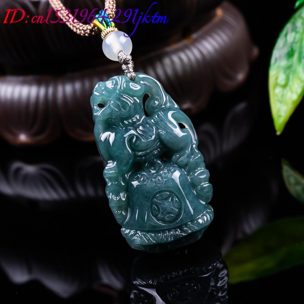 Pendentif Pixiu en jadéite bir - Vintage Fashion Designer avis et prix