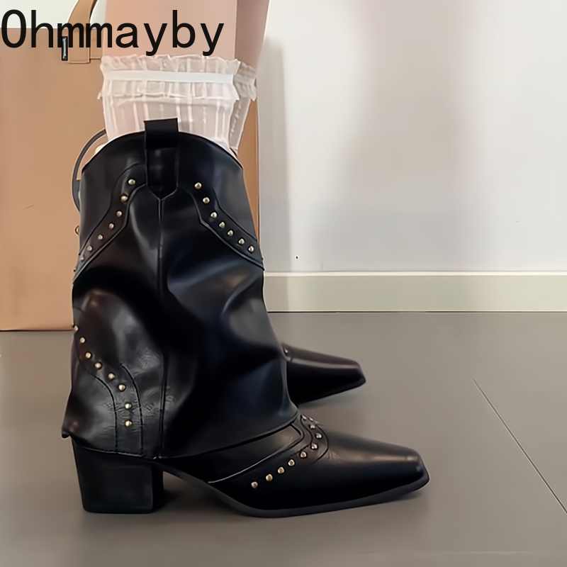 Bottines vintage à bout pointu - Vintage Fashion Rome avis et prix