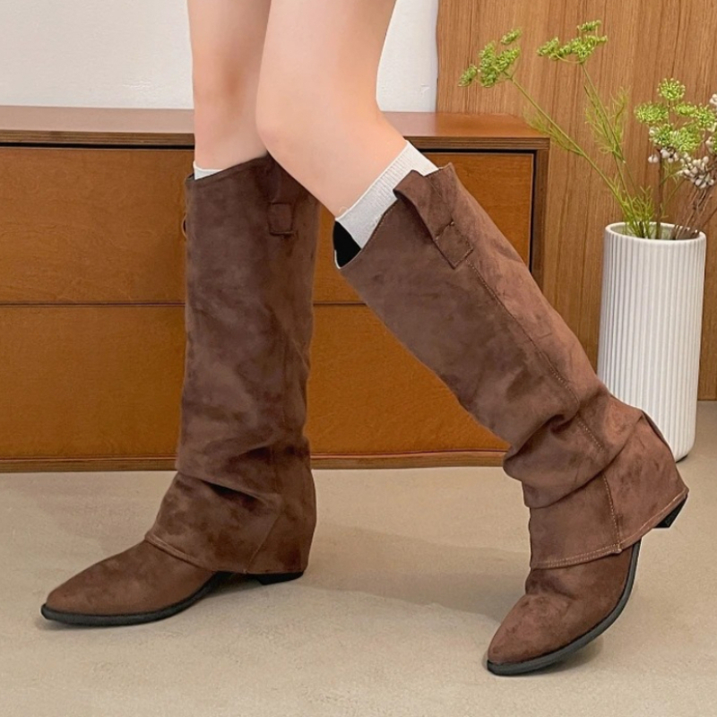 Bottes hautes vintage à talon  - Vintage Fashion Rome avis et prix