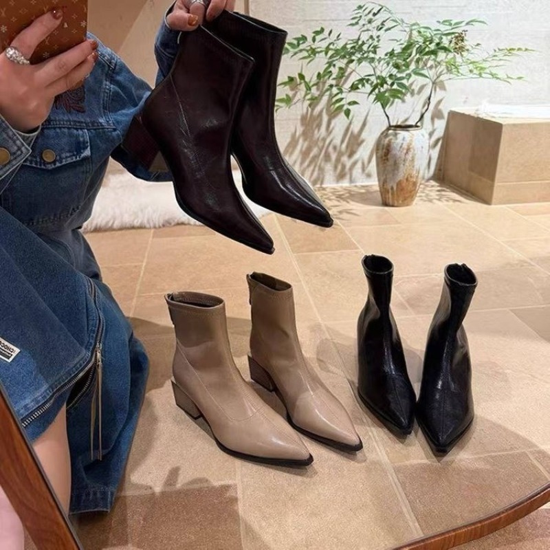 Bottines pour femmes à bout po - Vintage Fashion Designer avis et prix