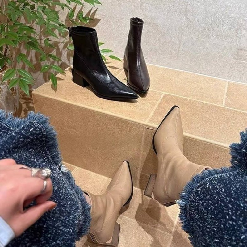 Bottines pour femmes à bout po - Vintage Fashion Designer avis et prix