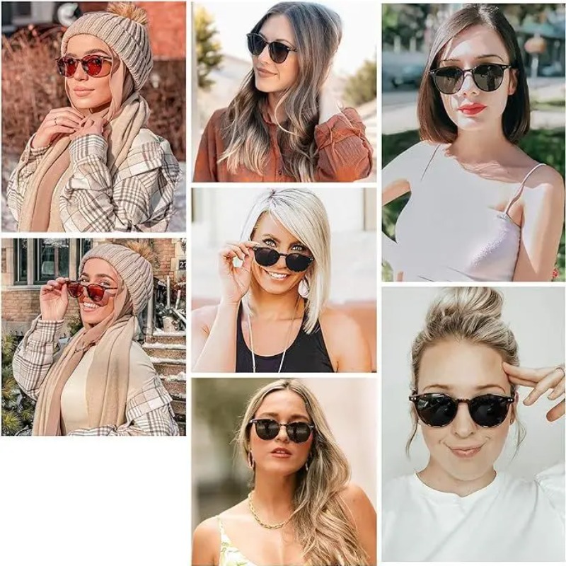 Lunettes de soleil rondes vint - Vintage Fashion Glasses avis et prix