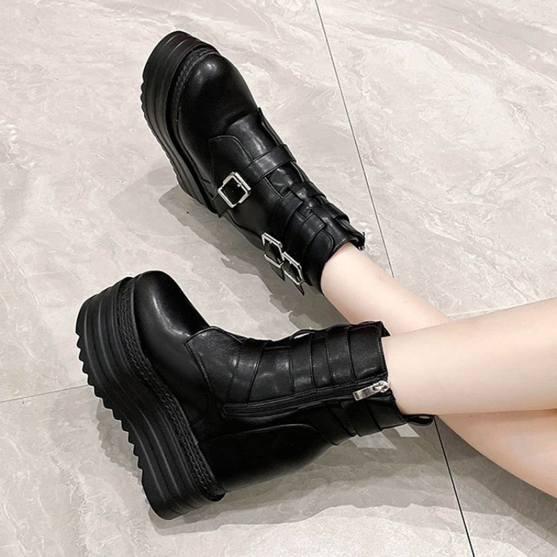 Chaussures de moto en PU pour  - Vintage Fashion Rome avis et prix