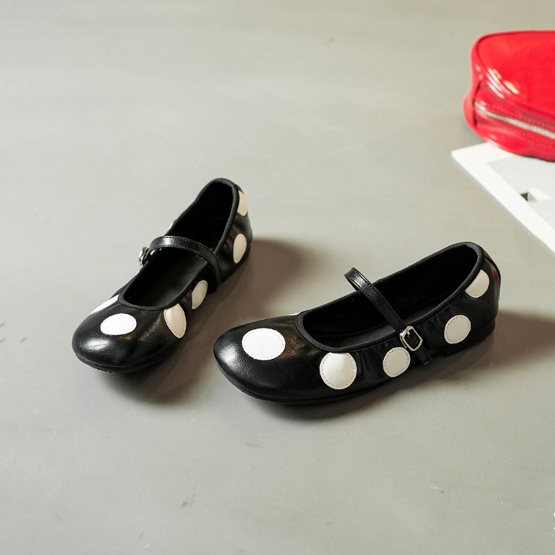 Ballerines Mary Jane à pois vi - Vintage Fashion Rome avis et prix