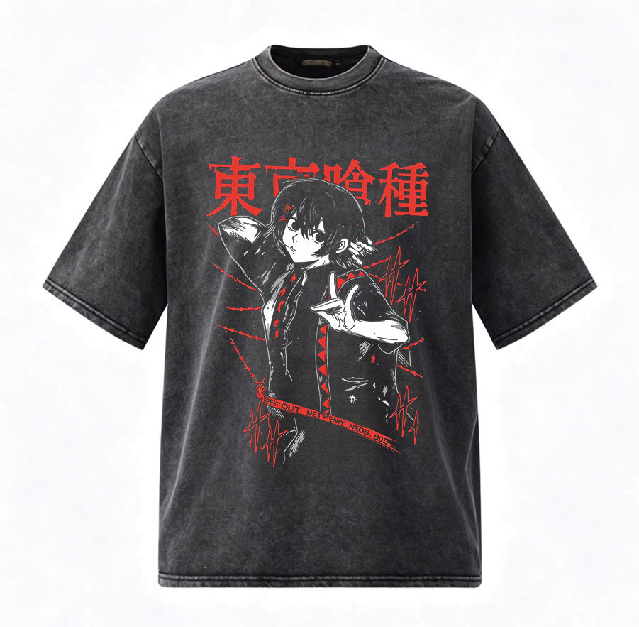 T-shirts vintage délavés Anime - Vintage Fashion In Tokyo avis et prix