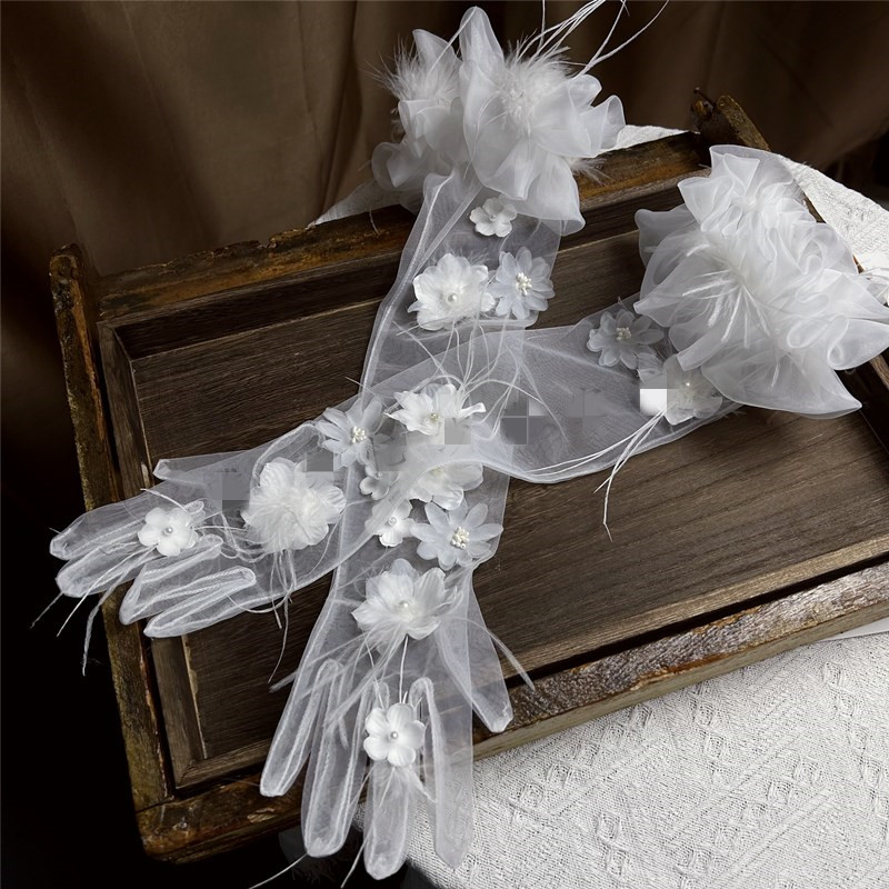 Maille longue plume de fleur é - Vintage Fashion Photographers avis et prix