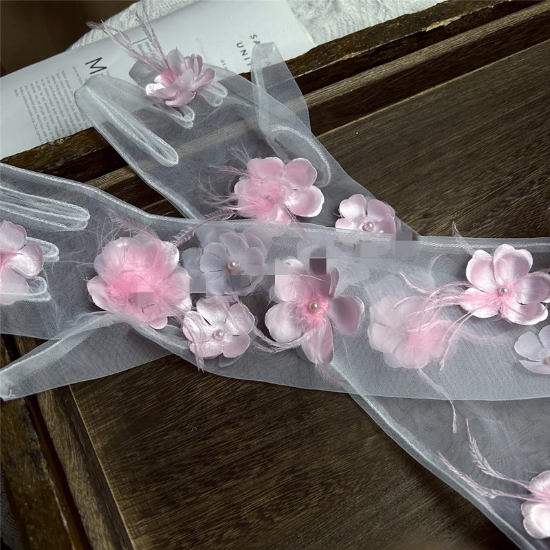 Maille longue plume de fleur é - Vintage Fashion Photographers avis et prix