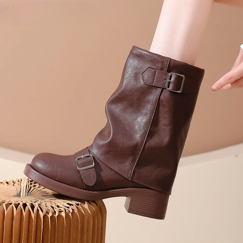 Bottes Western Vintage pour fe - Vintage Fashion Rome avis et prix
