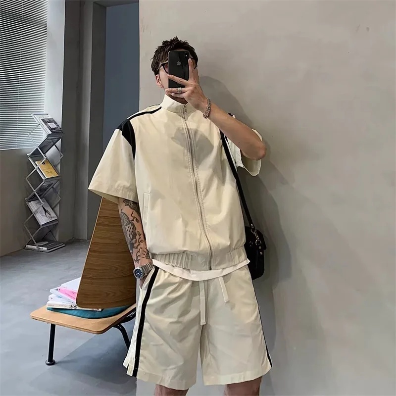 Survêtement color-block pour h - Vintage Zipper avis et prix