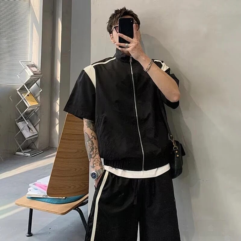 Survêtement color-block pour h - Vintage Zipper avis et prix
