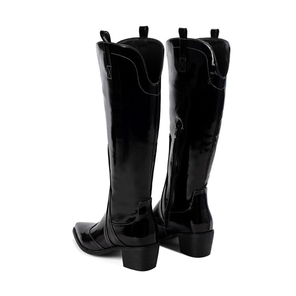 Bottes hautes pour femmes, Vin - Vintage Fashion Rome avis et prix